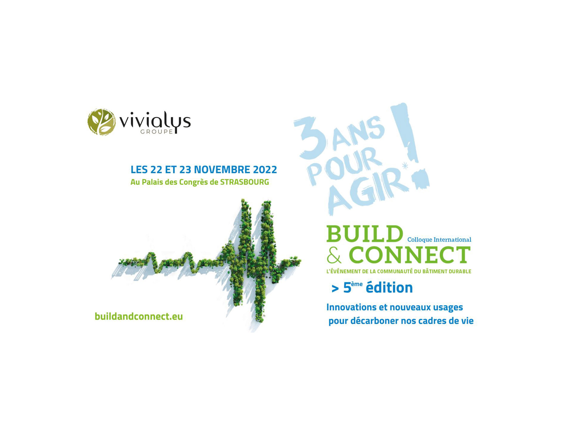 Groupe Vivialys, partenaire du colloque Build & Connect